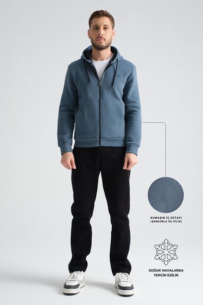 Shooter Ανδρική χειμερινή αθλητική φόρμα Forest Green Luxe Hooded