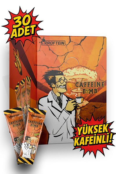 Proftein Nutrition Caffeine Bomb 3g 100Mg Caffeine - Sportsman's Coffee