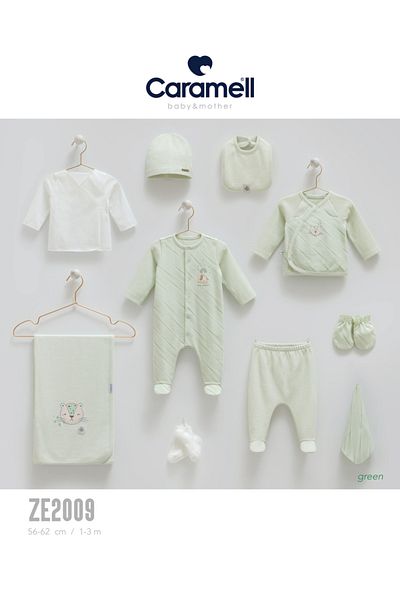 Caramell Barbosa Good Baby 10-Piece Hospital Release Set (56-62cm) Ze2009 New Season 2025