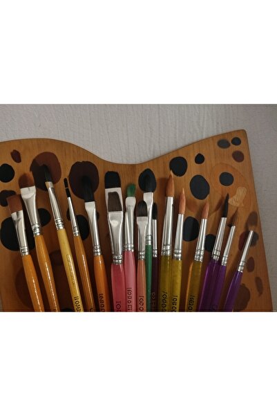 Fanart Fırça Seti 15 Adet Sulu Boya, Yağlı Boya Fırça Set
