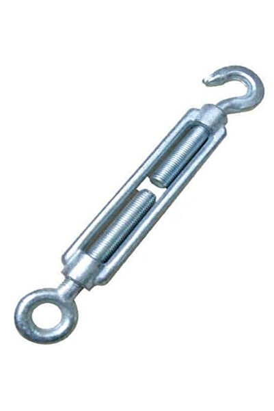 Genel Markalar Kanca-halka Uçlu 6 Mm 1 Adet Gerdirme-çektirme Galvanizli