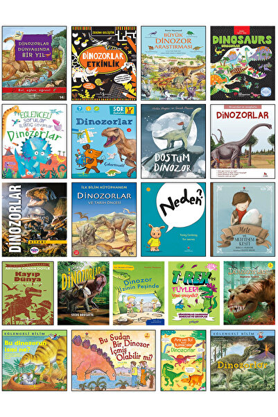 TÜRKİYE İŞ BANKASI KÜLTÜR YAYINLARI Dinozorlar Dünyasında Bir Yıl Dostum Dino...
