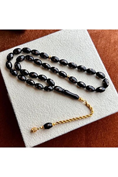 Tesbih-i Hazır Tesbihçilik Altın Işleme 14 Ayar Altın Püskül Ile Altın Işleme...