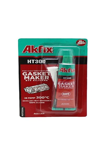 Akfix Ht300 Sa215 Sıvı Conta 50 gr Kırmızı