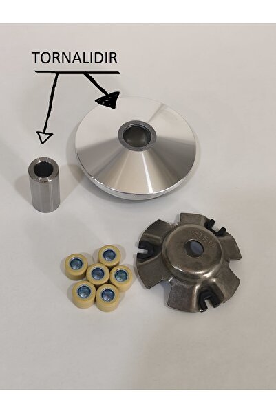 MOTOYOL 50cc 80cc Modifiye (Tornalı) Ön Varyatör (Motorunun çekişi iyi ise, son hızını artırır 10-15 kmh)