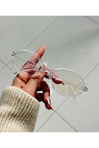 MONAL Miuw Oval Frame Blue Light Protection Screen Glasses Optical Compatible Glasses Can Be Replaced