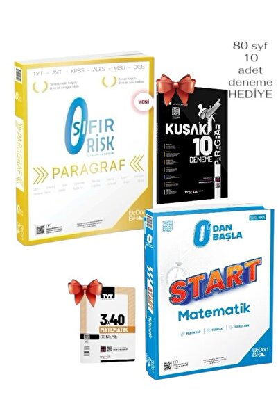 Üç Dört Beş Yayıncılık 345-tyt-ayt-kpss Tüm Adaylara Start Matematik Ve 345 2...