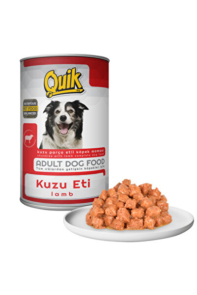 Quik Köpek 415 gr Kuzu Etli Konserve