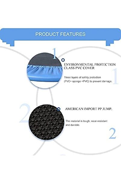 BUNCA 100cm Home Slimming Trampoline, Holds up to 120kg, for Adults and Children, Indoor and Outdoor Exercise