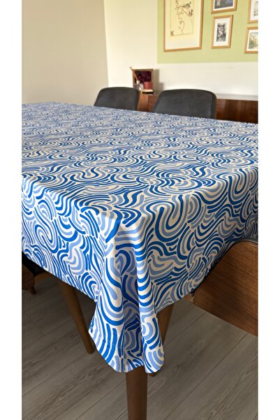 homease Față de masă cu imprimeu digital țesut din piele de căprioară Bodrum ...