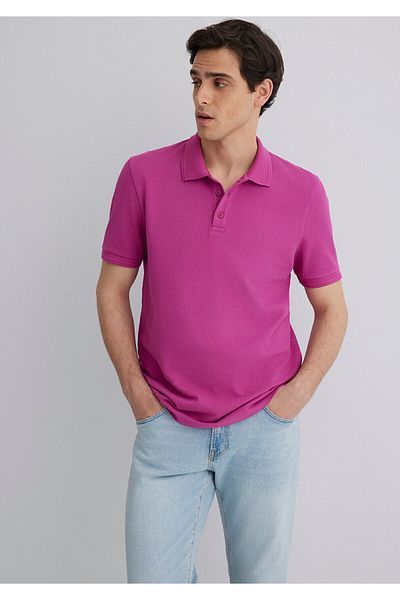 Mavi Ροζ μπλουζάκι Polo Slim Fit / Slim Fit 064946-70934