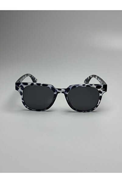 MONAL Zebra Sunglasses Wayfarer Black Glass Color