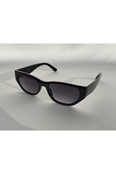 MONAL نظارات شمسية Wave Black موديل Cateye زجاج أسود متدرج