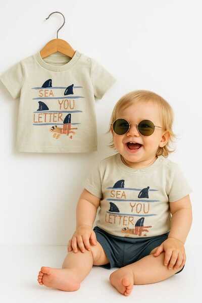 BABİDO Baby Boy 2 Piece Cotton Suit