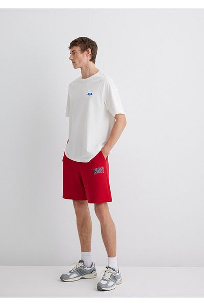 Mavi Printed Red Shorts 0410224-70464