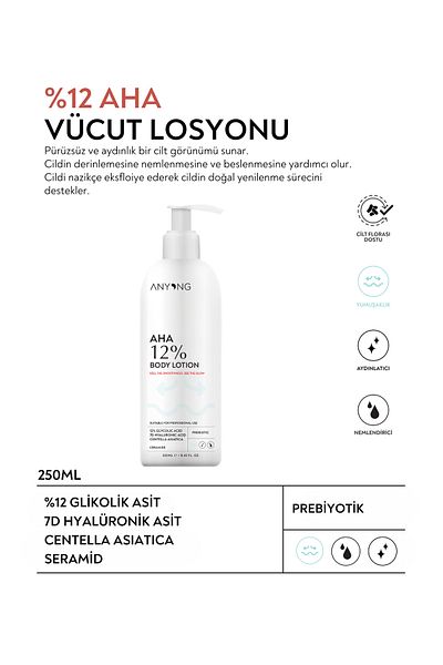 Anyong Aha 12% Body Lotion