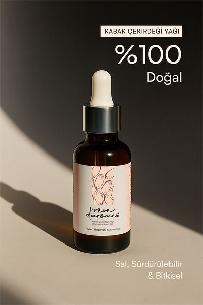 Rêve d’Arômes 100% Natural Skin and Hair Care Oil - Pumpkin Seed Oil - 50 ml