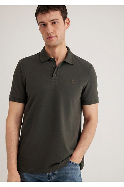 Mavi Green Polo T-Shirt Slim Fit 064946 -71587