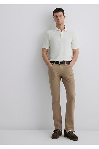 Mavi Martin Dark Beige Comfort Gabardine Παντελόνι 0037889453