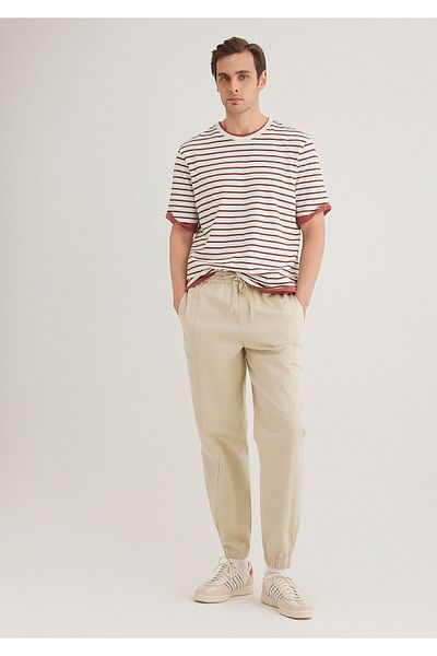 Mavi Μπεζ Cargo Jogger Παντελόνι 0010430-70322