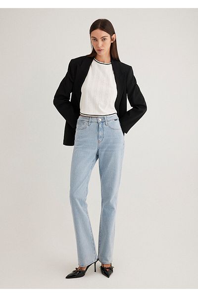 Mavi Bliss Blue Premium Ice Blue Jean Pants 101437 -89191