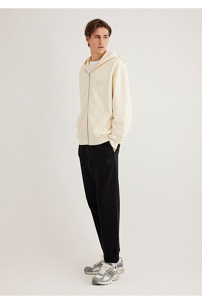 Mavi Patch Logo Black Basic Tracksuit 0010409 -900