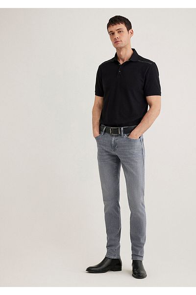 Mavi Τζιν παντελόνι James Lux Μαύρο Γκρι 0042489350