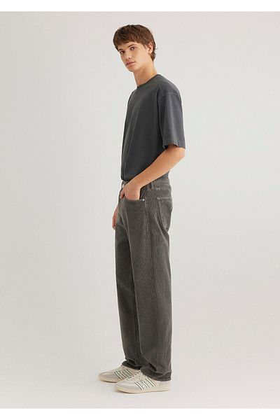 Mavi Toronto Street Anthracite Velvet Jean Trousers 0010289 -88438