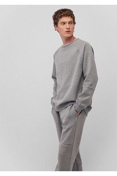 Mavi Crew Neck Gray Basic Sweatshirt 0S10295-80018
