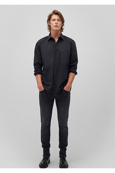 Mavi Schwarzes Hemd Regular Fit / Normal Fit 0211113 -900