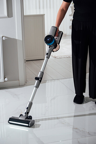 Sinbo Svc-8621 Bldc Motorlu Dikey Kablosuz Şarjlı Led Aydınlatmalı Süpürge