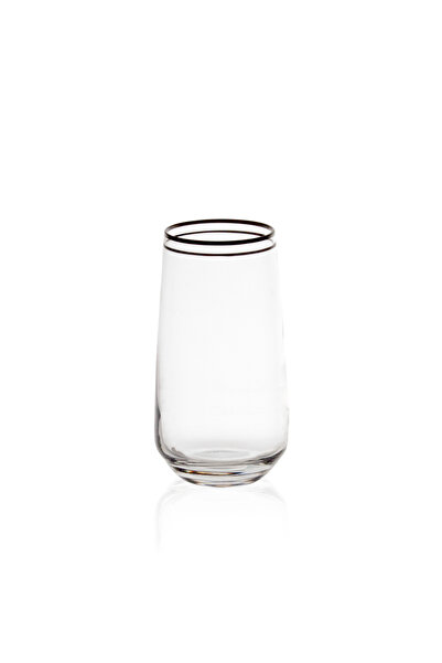Decorium Black Line 6 Piece 480 ml Soft Drink Glass 9-01010609