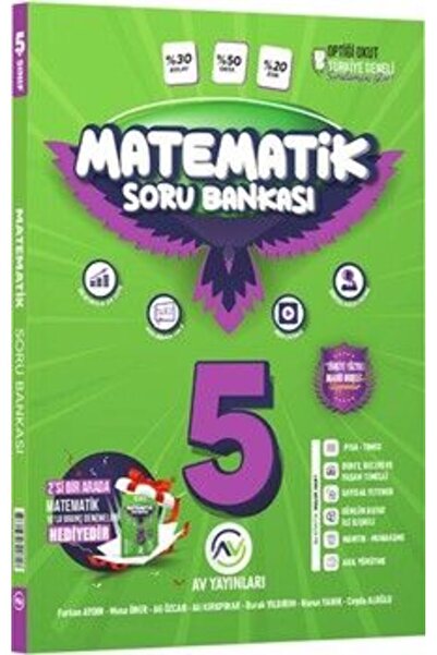 AV YAYINLARI 5. Sınıf Matematik Soru Bankası 2026