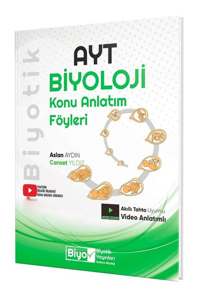 Biyotik Yayınları Biyotik Yayınları AYT Biyoloji Konu Anlatım Föyleri