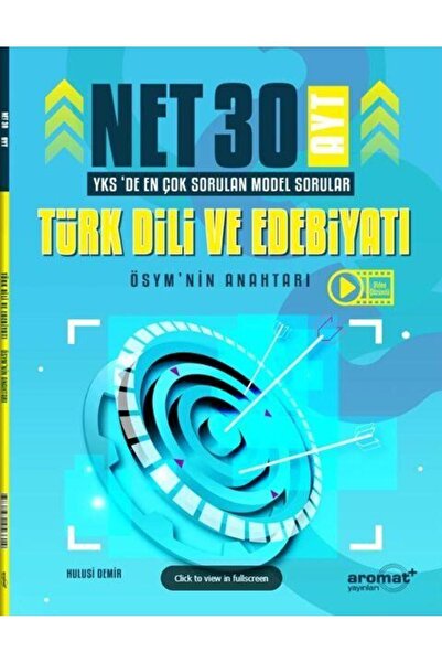 İndeks Akademi Yayıncılık Ayt Türk Dili Ve Edebiyatı 30 Net Model Sorular Sor...