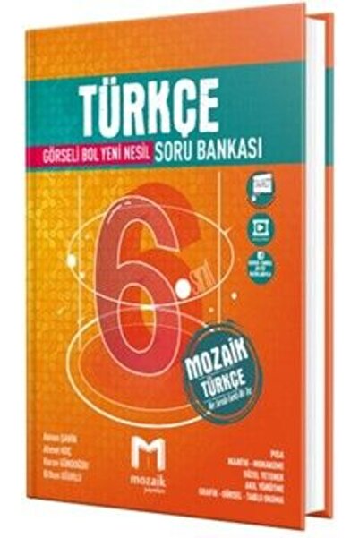 Mozaik Yayınları 6. Sınıf Türkçe Soru Bankası