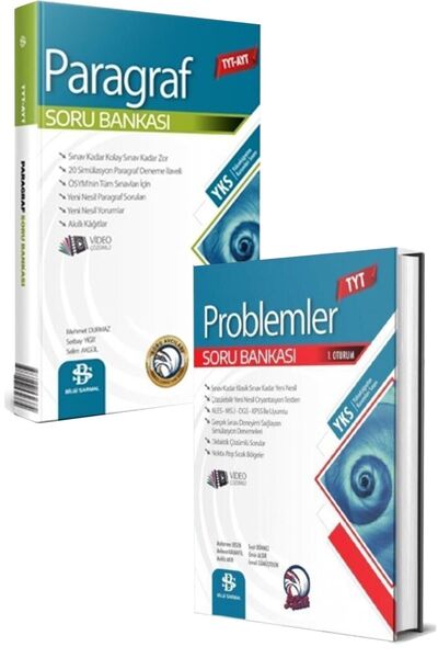 Bilgi Sarmal Yayınları Bilgi Sarmal Problemler Ve Paragraf Soru Bankası (2 Lİ SET) 2024-2025
