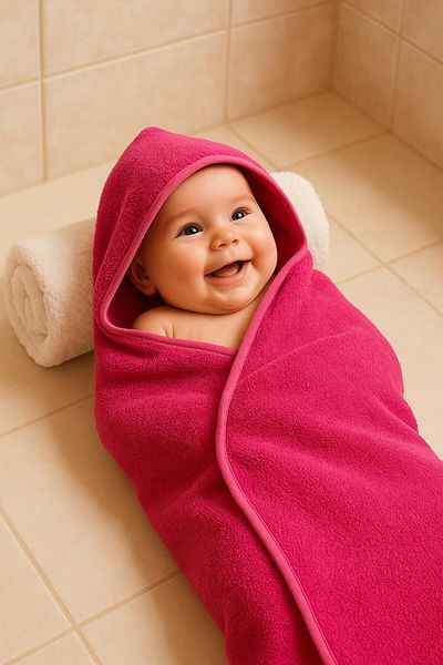 Ender Home Hooded Towel Newborn Baby Swaddle Baby Bath Towel Swaddle