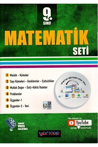 Genel Markalar Yarı Çap Yayınları 9. Sınıf Matematik Seti 2026