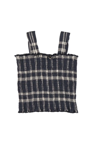 best kids بلوزة بناتي باللون الأزرق الداكن