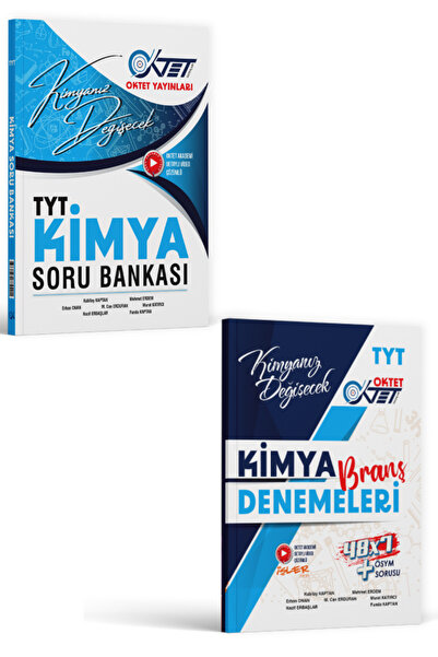Ulti Yayınları Oktet Yayınları Tyt Kimya Soru Bankası Ve 48 X 7 Branş Denemes...