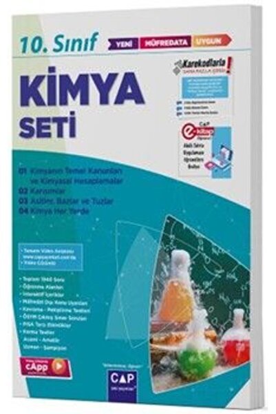 Çap Yayınları Çap Yayınları 10. Sınıf Kimya Anadolu Seti