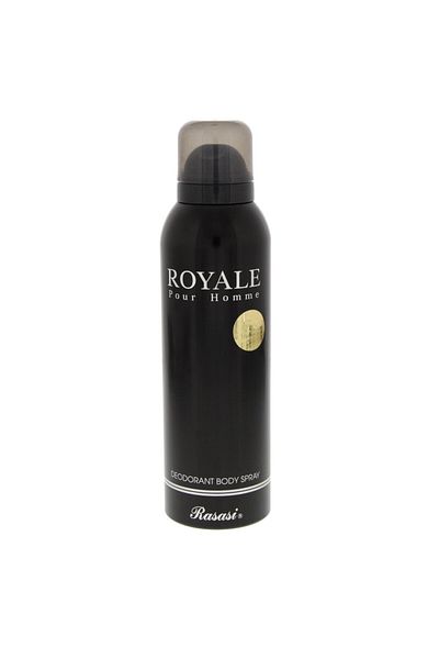 Rasasi Royal Pour Homme Deodorant Spray 200ml – Long-lasting Freshness For Men
