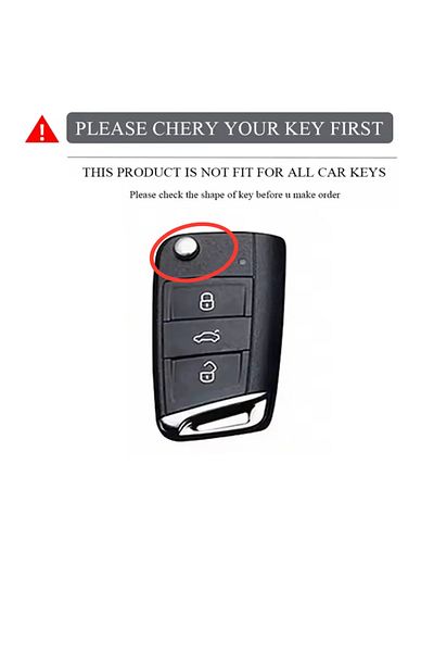 emii auto spare parts Seat Volkswagen Skoda Sustali Model Key Sheath Pink Glossy