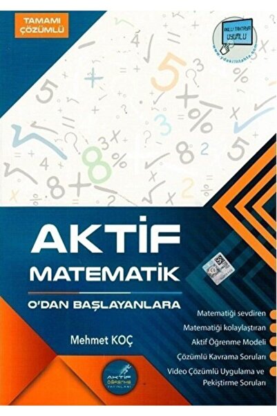 Aktif Öğrenme Yayınları Aktif Tyt Matematik Sıfırdan Başlayanlara Tamamı Çözü...