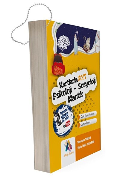 Altyapı Yayınları Kartlarla Ayt Psikoloji Sosyoloji Mantık / Kolektif / Altya...