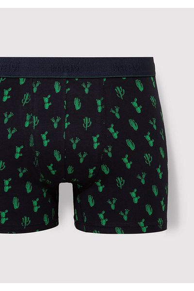 Mavi Μπόξερ με στάμπα Cactus Navy Blue 0910045 -32184