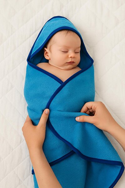 Ender Home Kapşonlu Havlu Yeni Doğan Bebek Kundağı Bebek Banyo Havlu Kundak