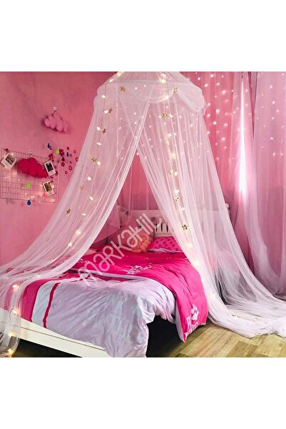 markahil home textile Markahil Beyaz Tek Kişilik Cibinlik&sineklik&gölgelik&c...