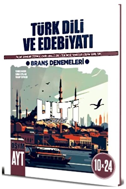 BES Ulti Yayınları AYT Türk Dili ve Edebiyatı 10 x 24 Branş Denemeleri